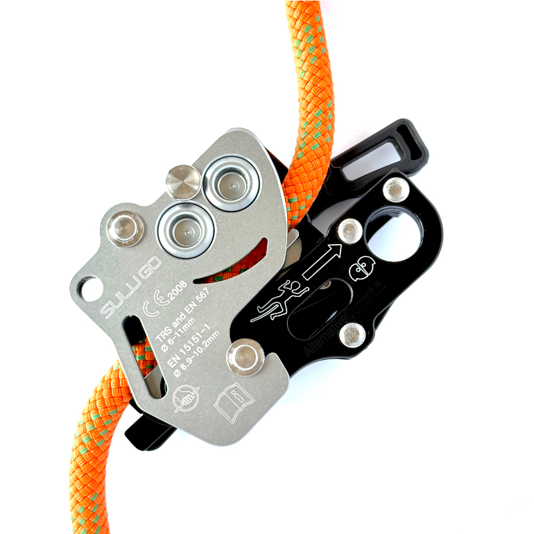 Multicender für Seile unter 11mm: Sulu Go black