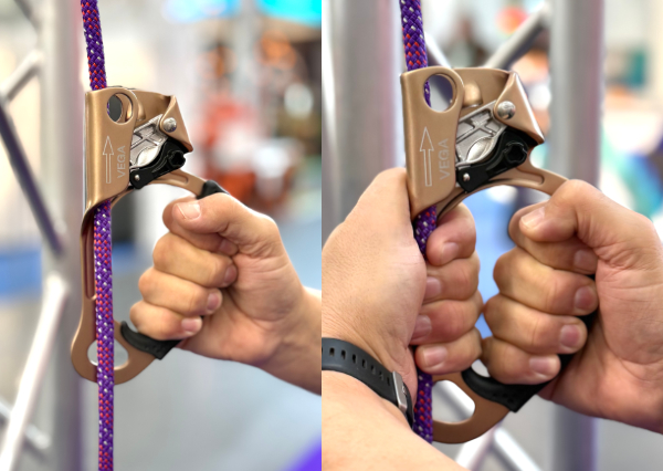 Neue handsteigklemme Beal Vega