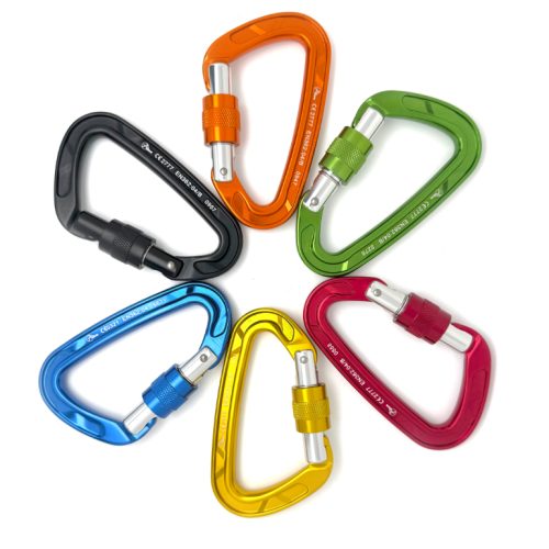 Classic D Schraubkarabiner Farbauswahl