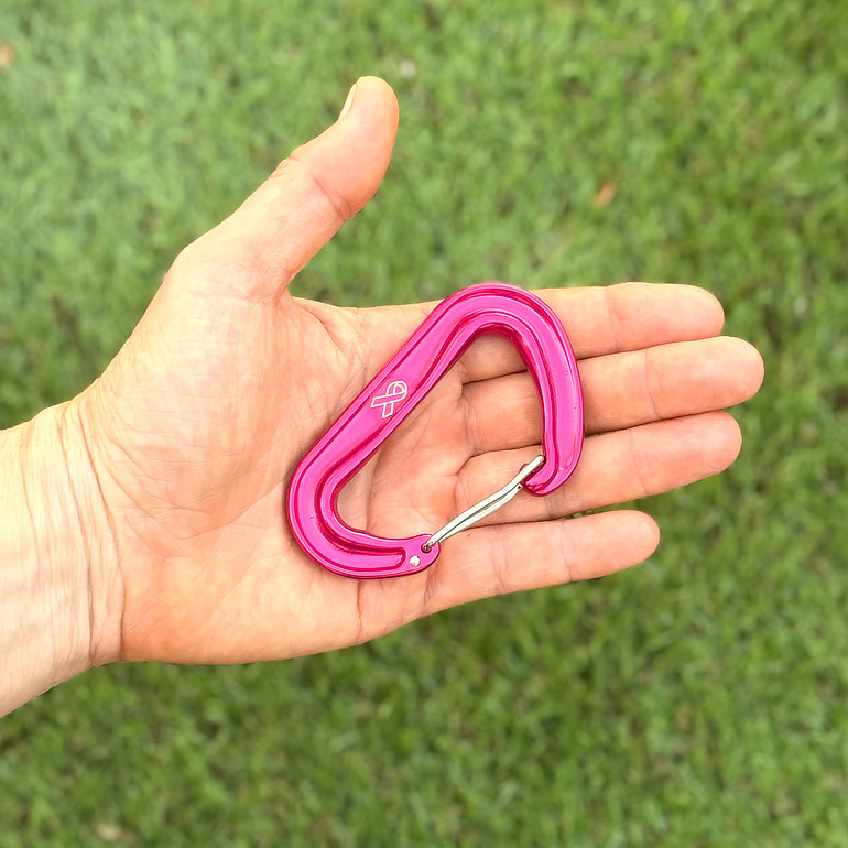 Winzig, robust und pink: DMM Wisp pink