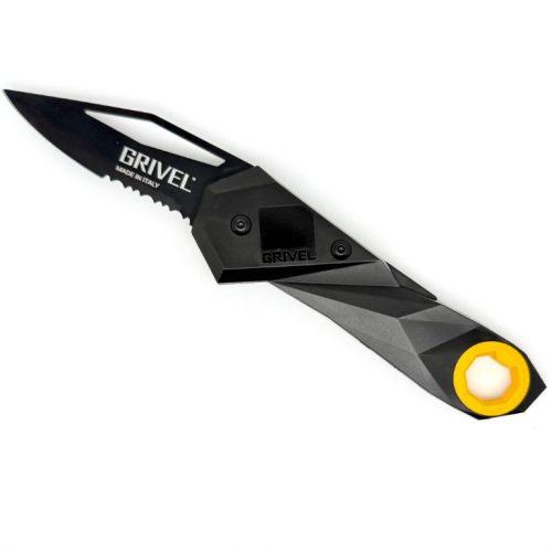 all black: Grivel dark knife