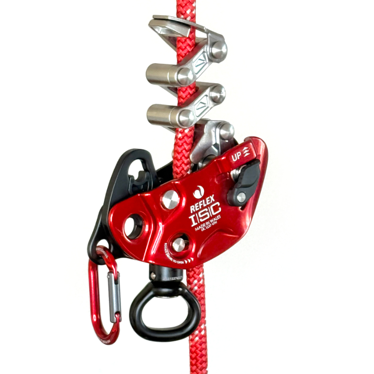 ISC Reflex: bei geoclimbing mit Hochziehkarabiner