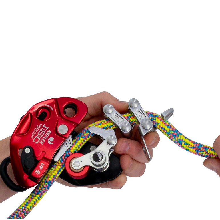 Einlegen mitten im Seil möglich: ISC Reflex