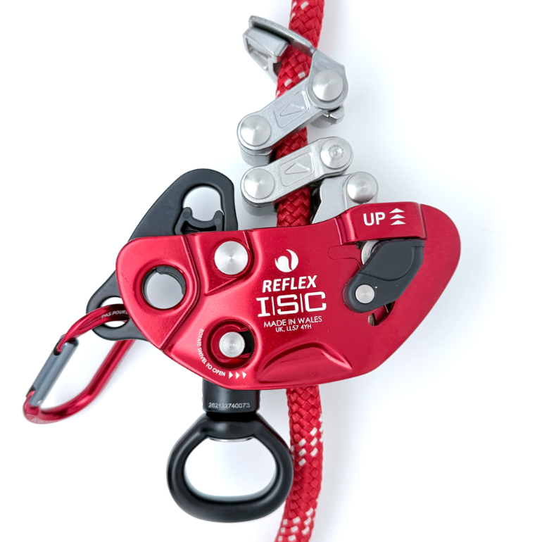 ISC Reflex geoclimbing Edition: mit Karabiner
