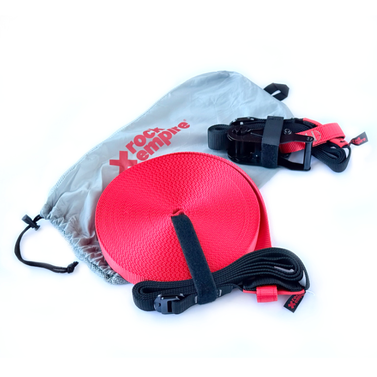 Fertiges Slackline Set in extralang