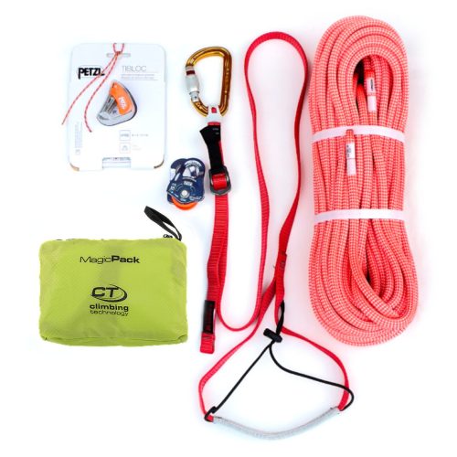 geoclimbing Reisekletterset mit CT Daypack green