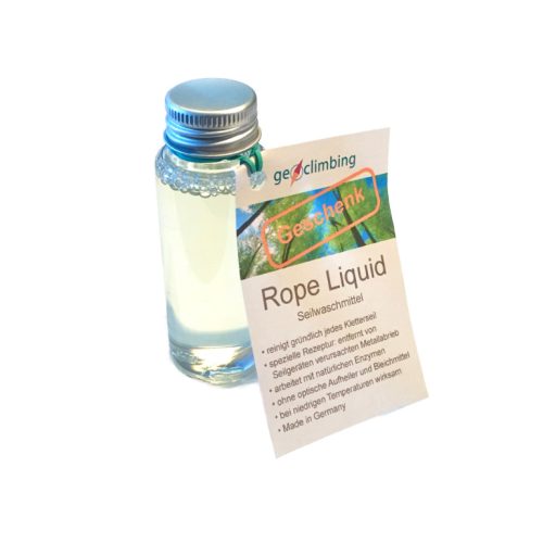 Das beliebte geoclimbing Rope Liquid in Minigröße