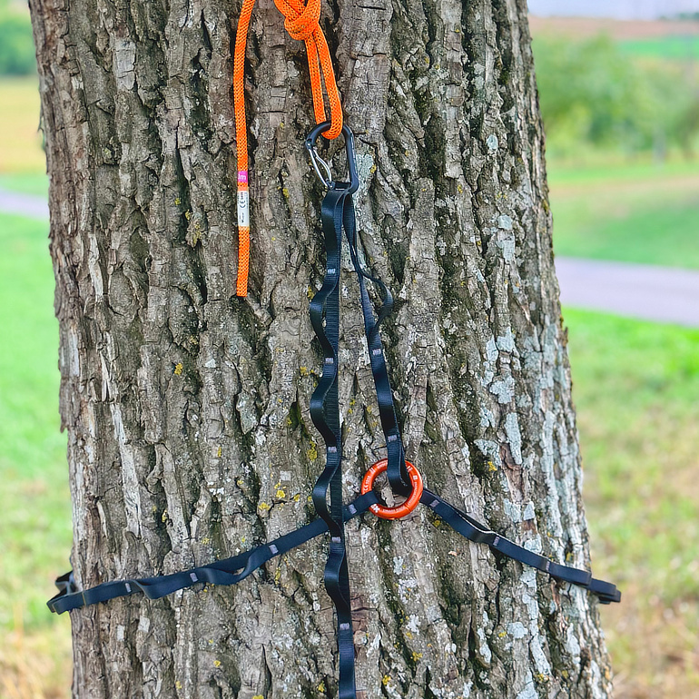Supa Sling II mit Ring: liegt fester an