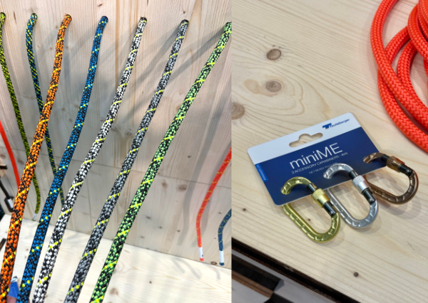 Neues Seil und Mini-Karabiner von Teufelberger